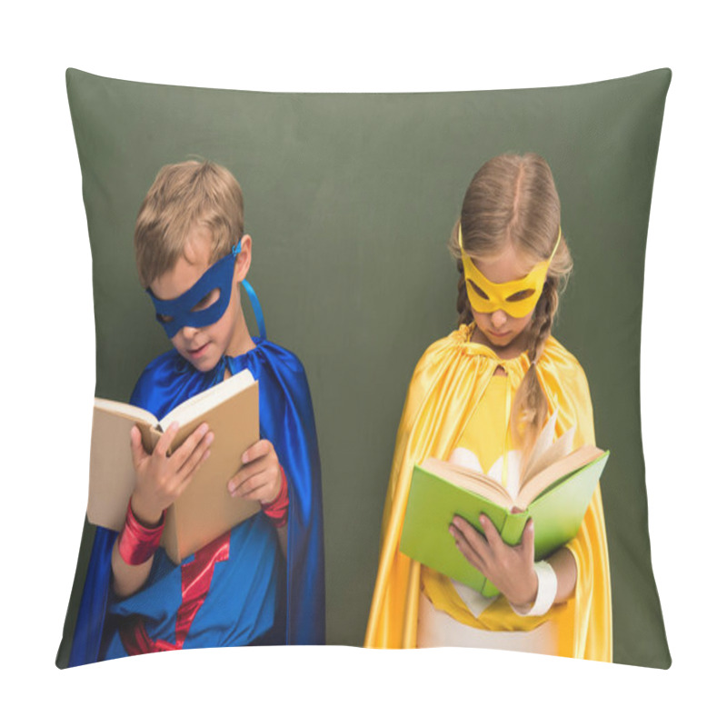 Personality  Superheroes Reading Books Pillow Covers