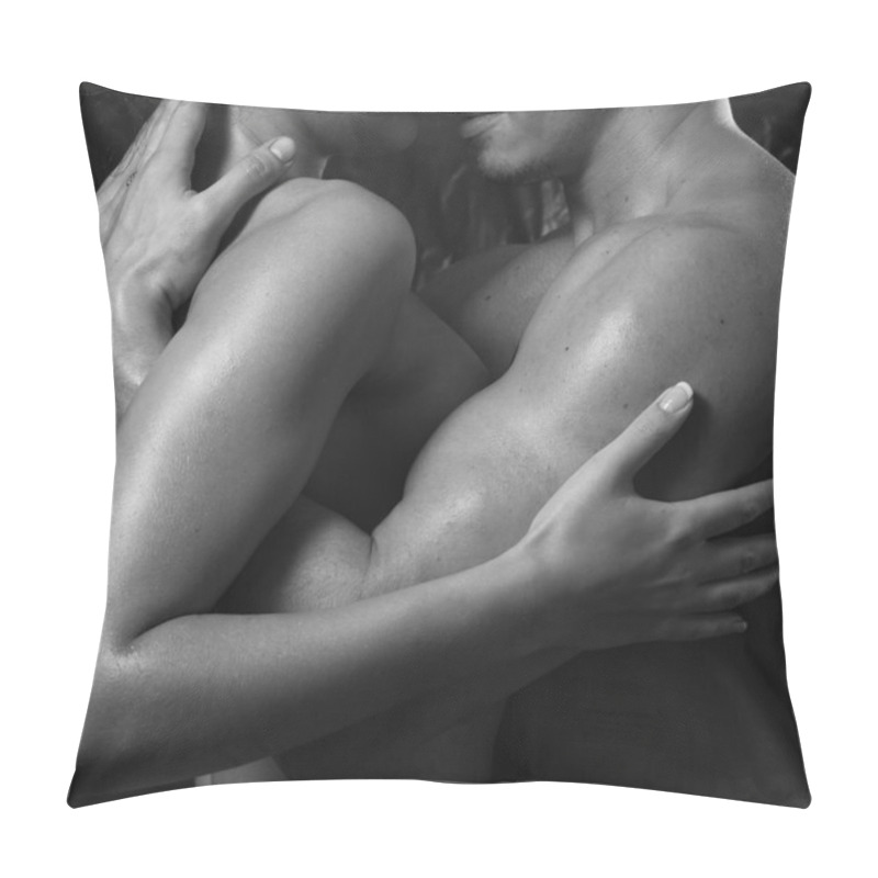 Personality  Sexy Interracial Couple Pillow Covers