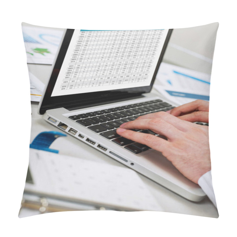 Personality  Home Finances Concept Pillow Covers