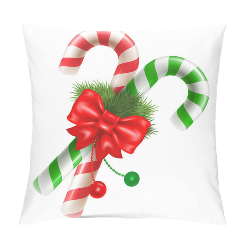 Personality  Candy Canes Pillow Covers