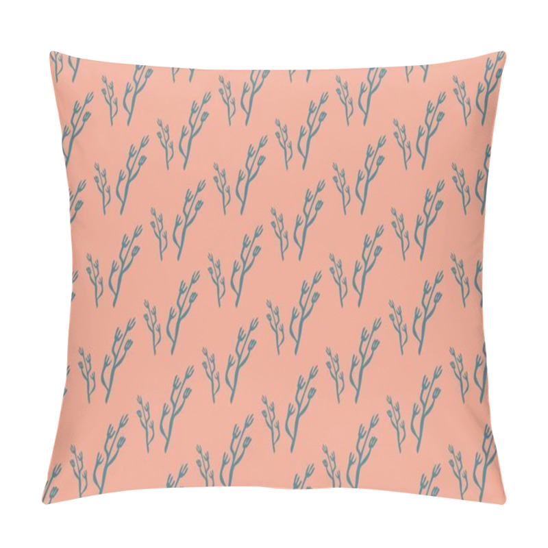 Personality  Abstract Creative Background With Repeated Shapes Pillow Covers