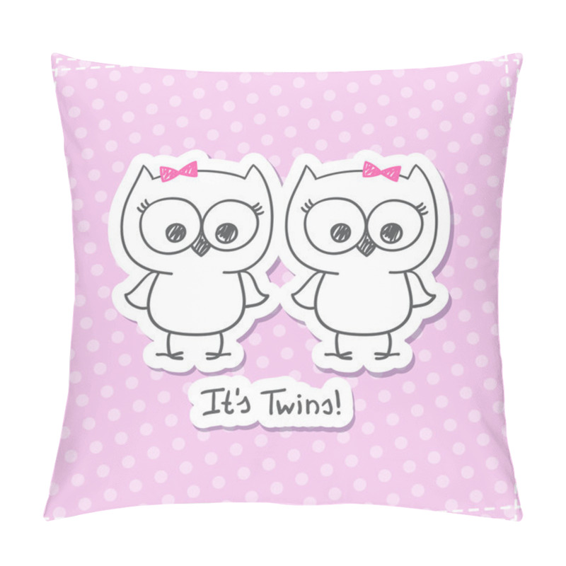 Personality  Owls Twins Pillow Covers