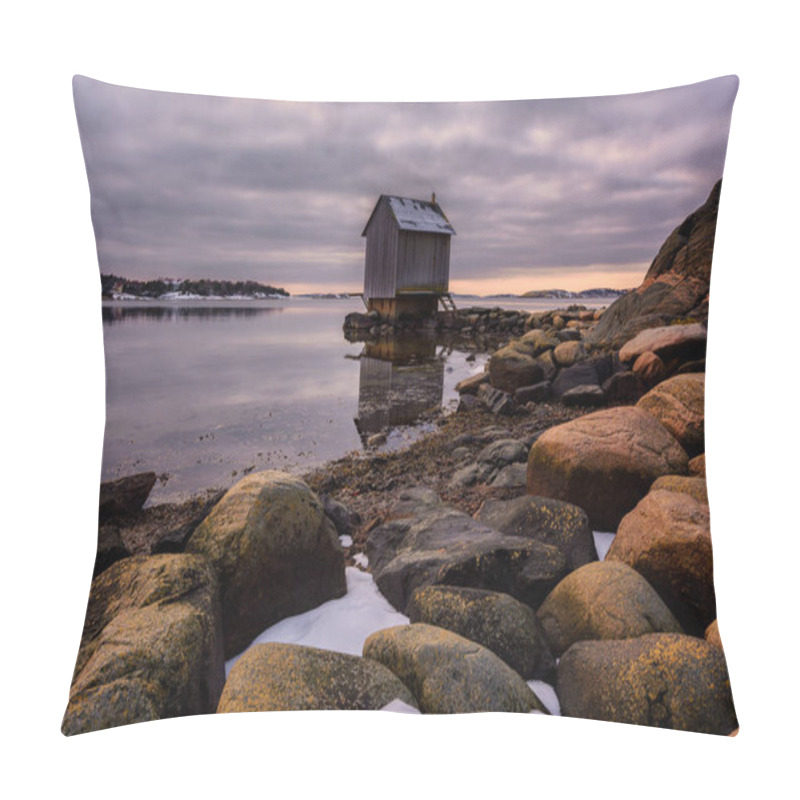 Personality  A Cabin On The West Coast Of Gothenburg, Sweden,2018 Pillow Covers