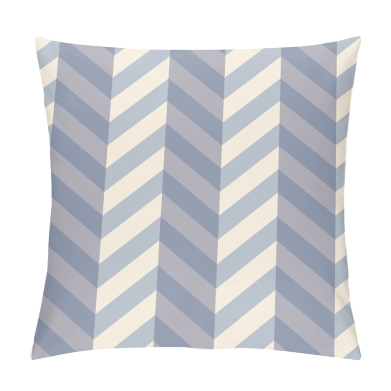 Personality  Seamless Vector Chevron Zigzag Background Pillow Covers