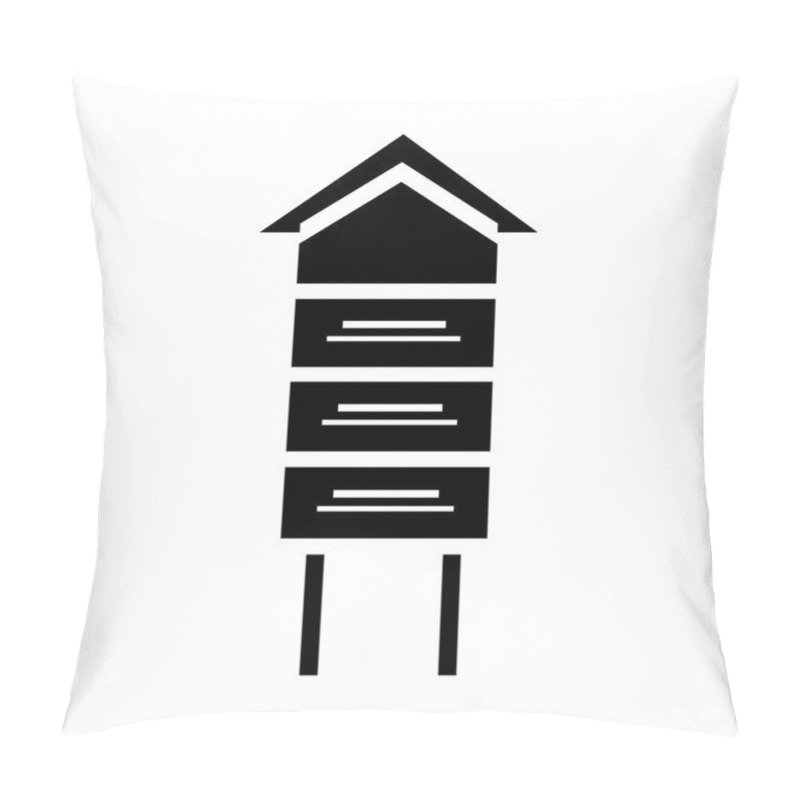 Personality  Traditional Beehive Icon, Simple Style Pillow Covers