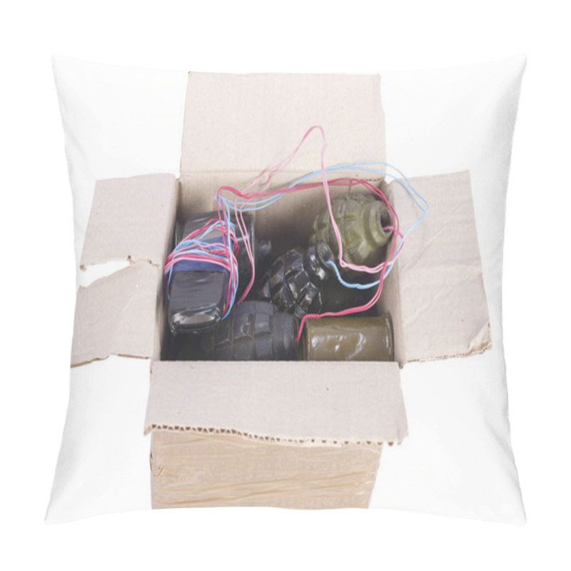 Personality  IED - Mailbomb (Improvised Explosive Device In Mailbox) Pillow Covers