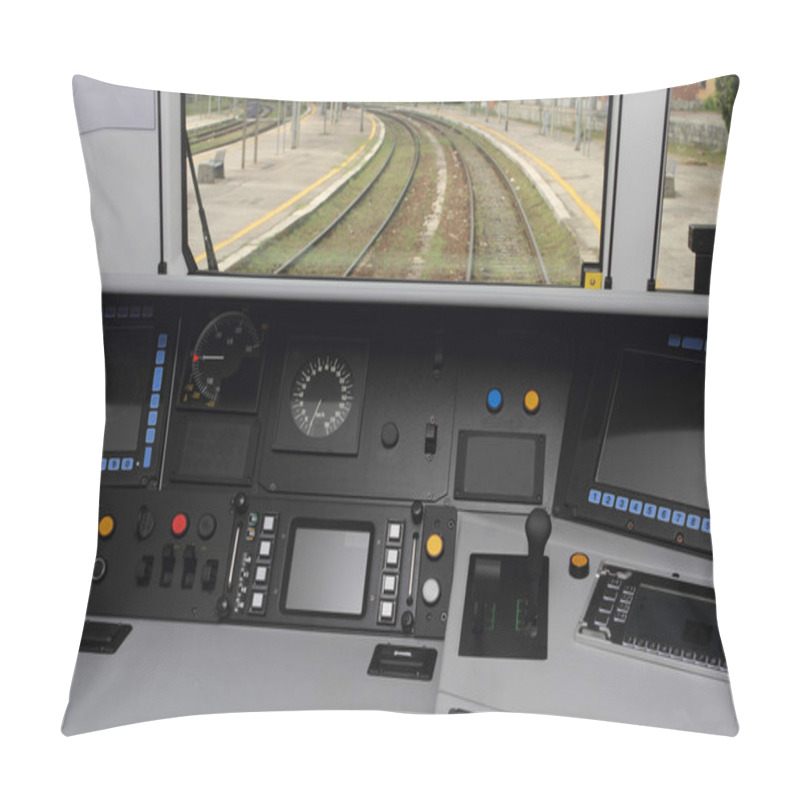 Personality  The Train Control Cabin Pillow Covers