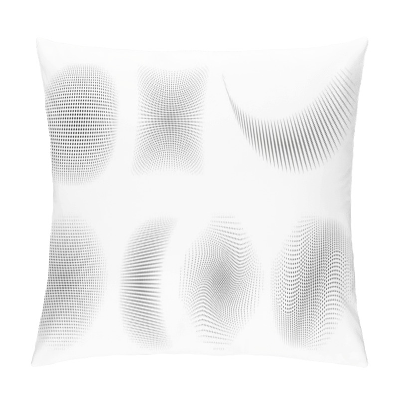 Personality  Black Dotted Elements Pillow Covers