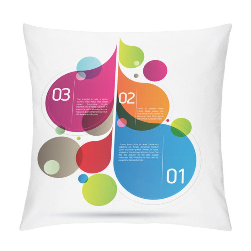 Personality  Modern Drops Background Pillow Covers