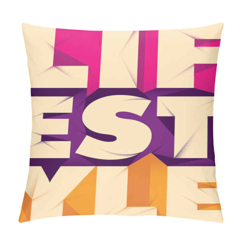 Personality  Typographic Lifestyle Poster.  Pillow Covers