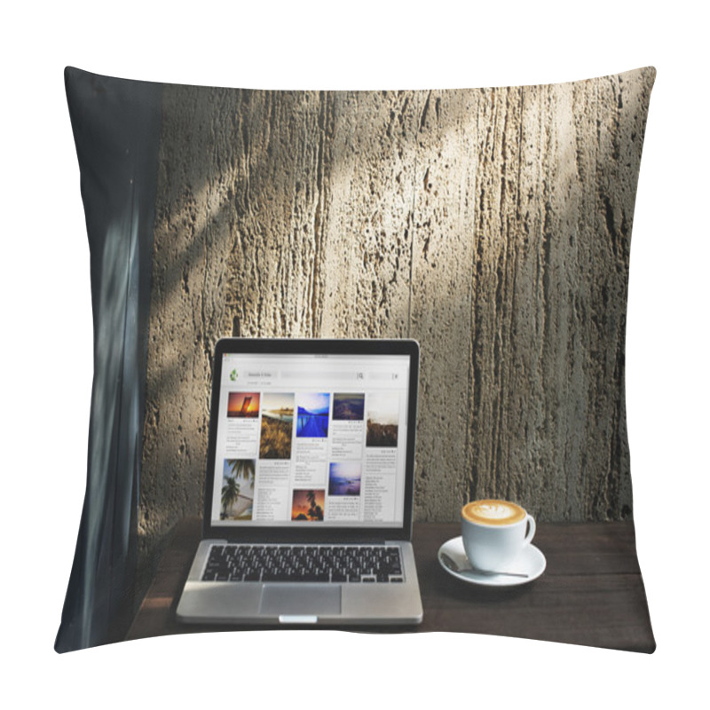 Personality  Coffee Break Time Concept Pillow Covers