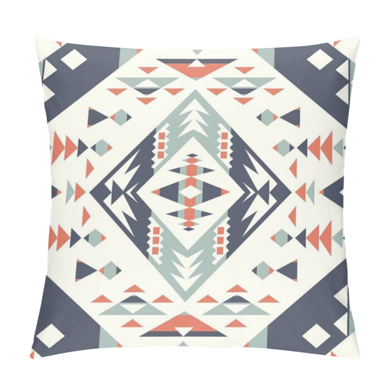 Personality  Seamless Ethnic Pattern Textures. Abstract Geometric Pattern. Native American Abstract Pattern.  Pillow Covers