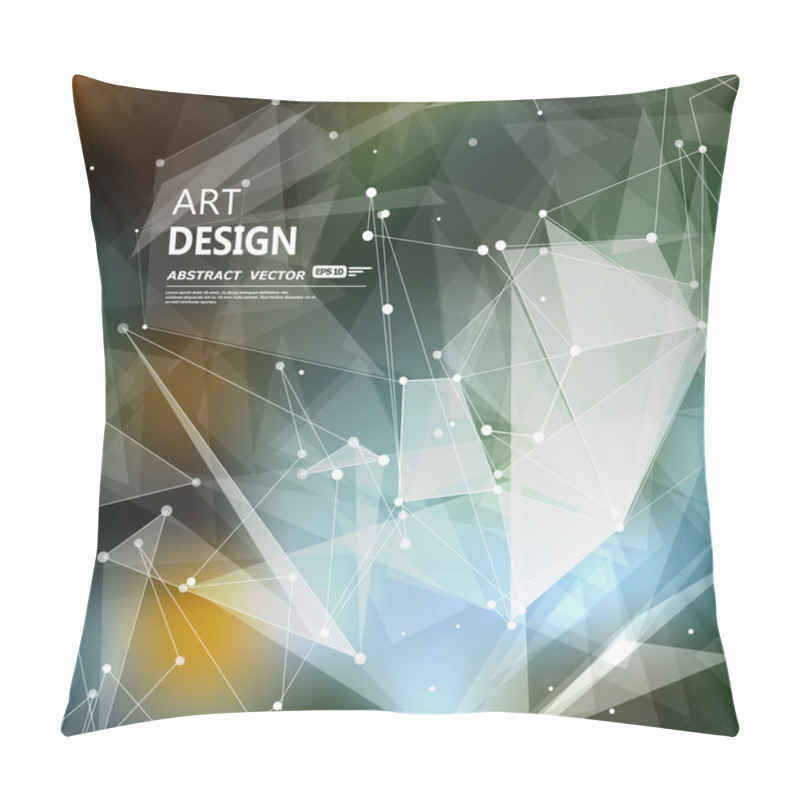 Personality  Abstract Composition, Font Texture, White Cybernetic Dots, Gray A4 Brochure Title Sheet, Creative Figure, Firm Banner Form, Star, Points Label, Outer Space Flyer Fiber, Neon Matrix, EPS10 Backdrop Pillow Covers