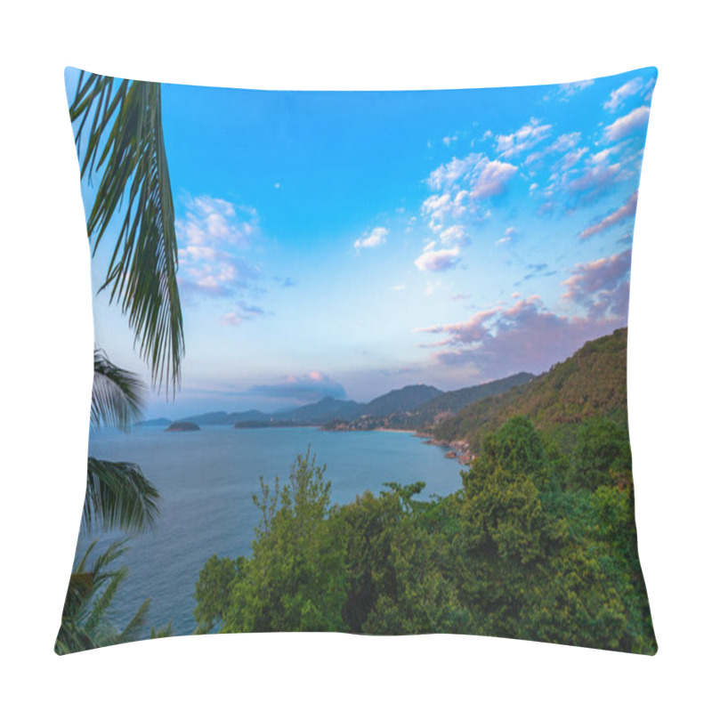 Personality  3 Beach Viewpoint Are The Most Popular Landmarks In Phuket. Can See Kata Noi Beach Kata Beach And Karon Beach. Pillow Covers