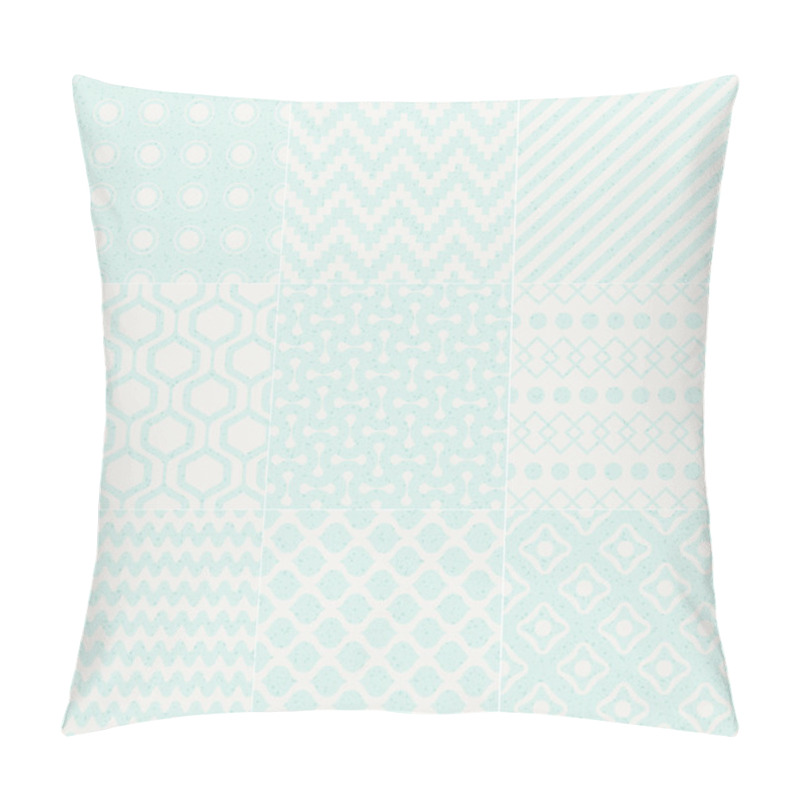 Personality  Seamless Textured Geometric Pattern Pillow Covers