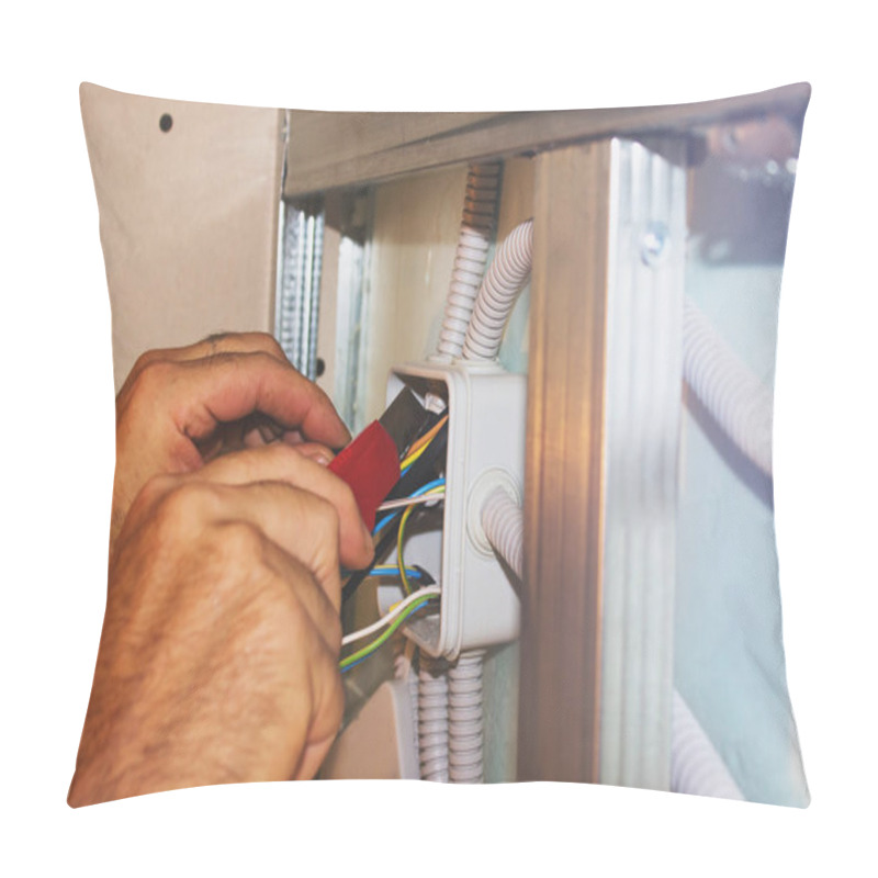 Personality  Electrical Work. Electricity Pillow Covers