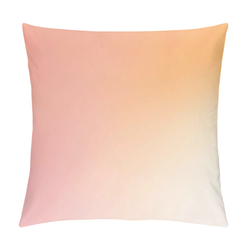 Personality  Soft Pink And Peach Gradient Minimalist Background Pillow Covers