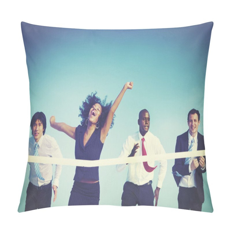 Personality  Business Woman Winning Competition Pillow Covers