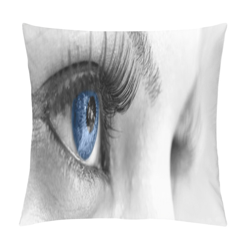 Personality  Blue Eye - Beautiful, Feminine Pillow Covers