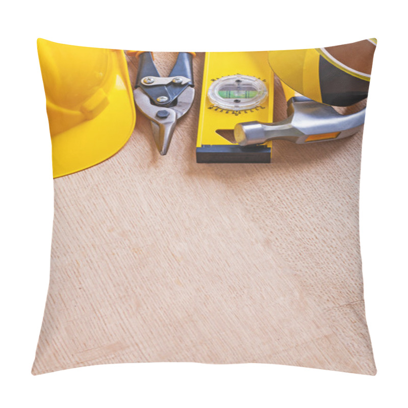 Personality  Hammer, Cutting Pliers And Hard Hat Pillow Covers