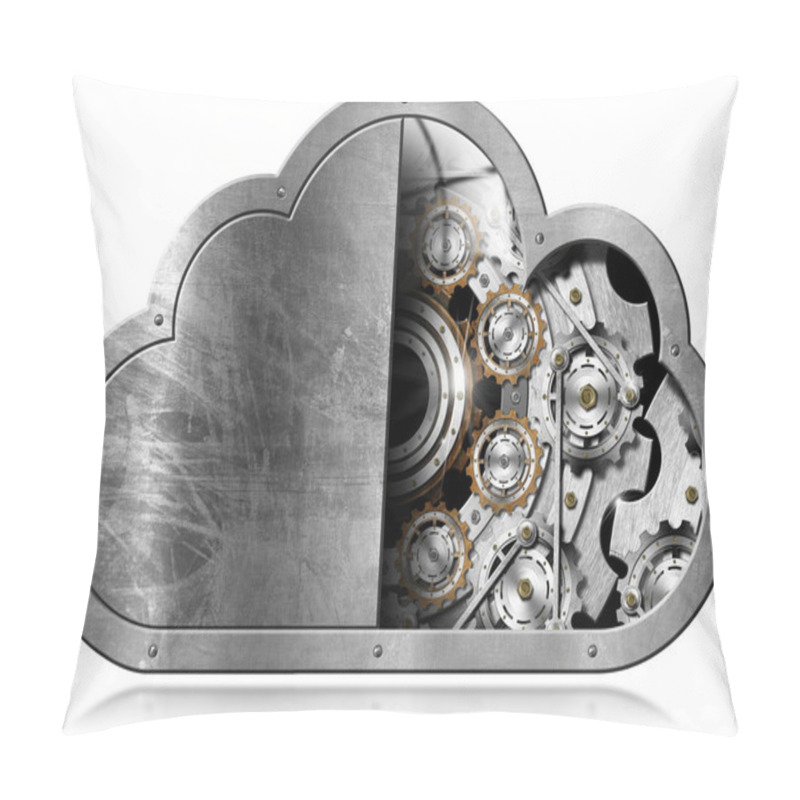 Personality  Cloud Computing With Metal Gears Pillow Covers