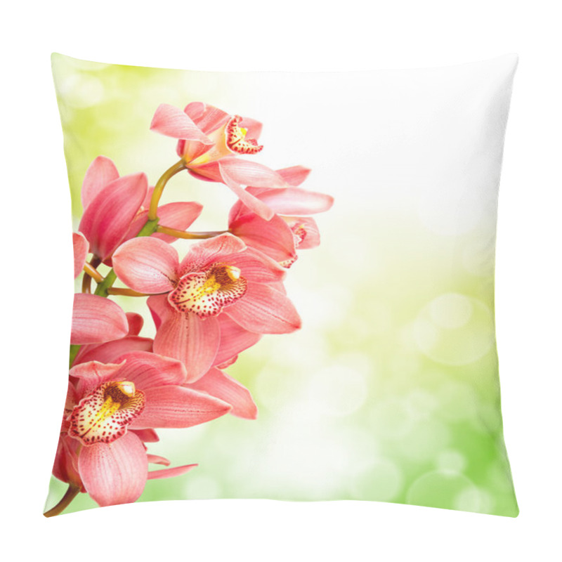 Personality  Orchid Flower Pillow Covers