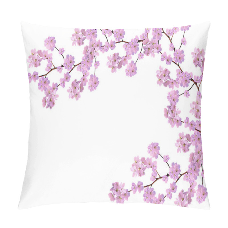 Personality  White Apple Flowers Branch  Pillow Covers