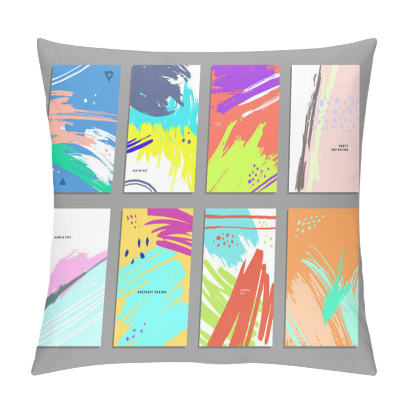 Personality  Artistic Creative Templates Pillow Covers