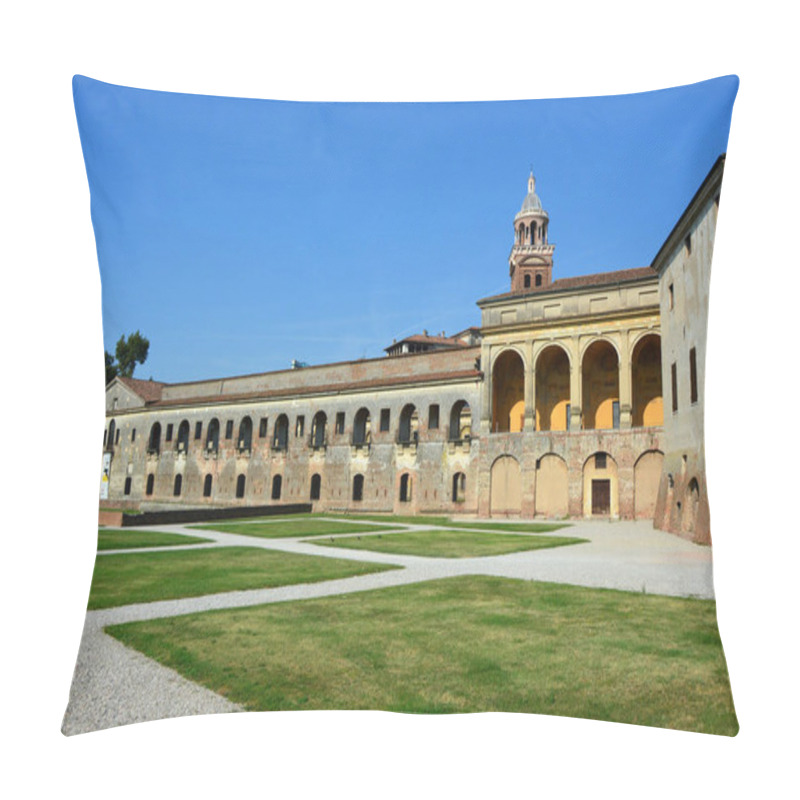 Personality  Part Of The Medieval St George Castle In Mantua (Mantova), Italy Pillow Covers