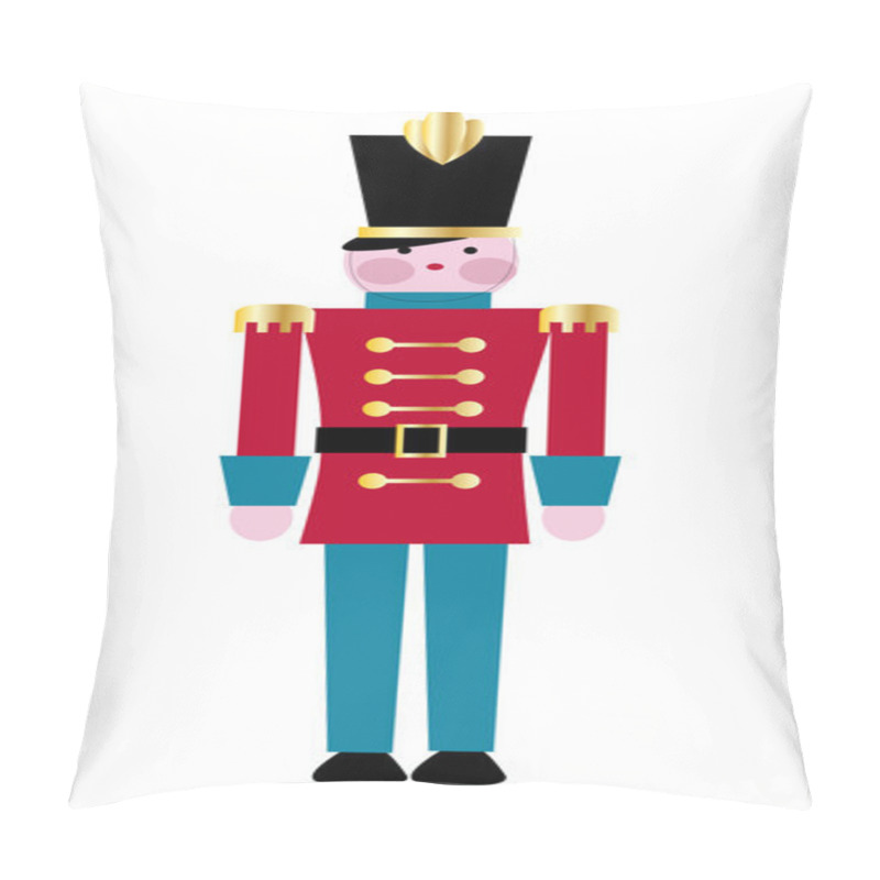 Personality  Christmas Toy Soldier Pillow Covers