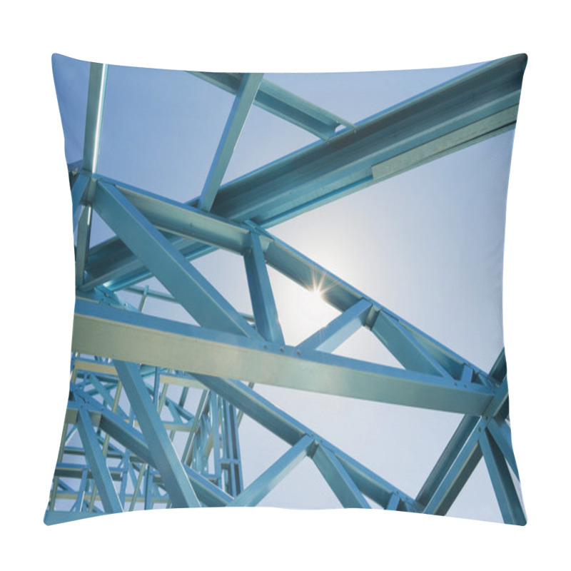 Personality  New Home Construction Framing. Pillow Covers