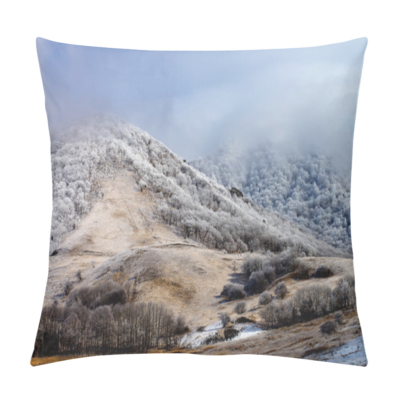 Personality  Mount Beshtau Hills Pillow Covers