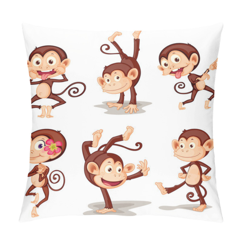 Personality  Monkey Series Pillow Covers