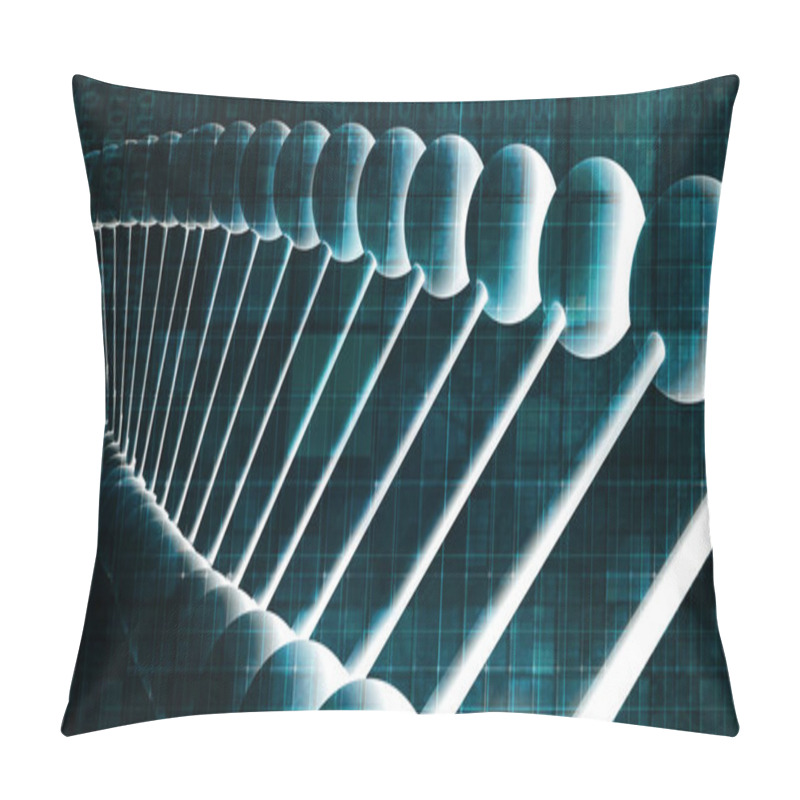 Personality  Genetic Code Concept Art Pillow Covers