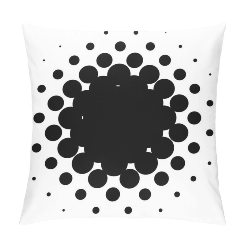 Personality  Circle Gradient Specks Pillow Covers