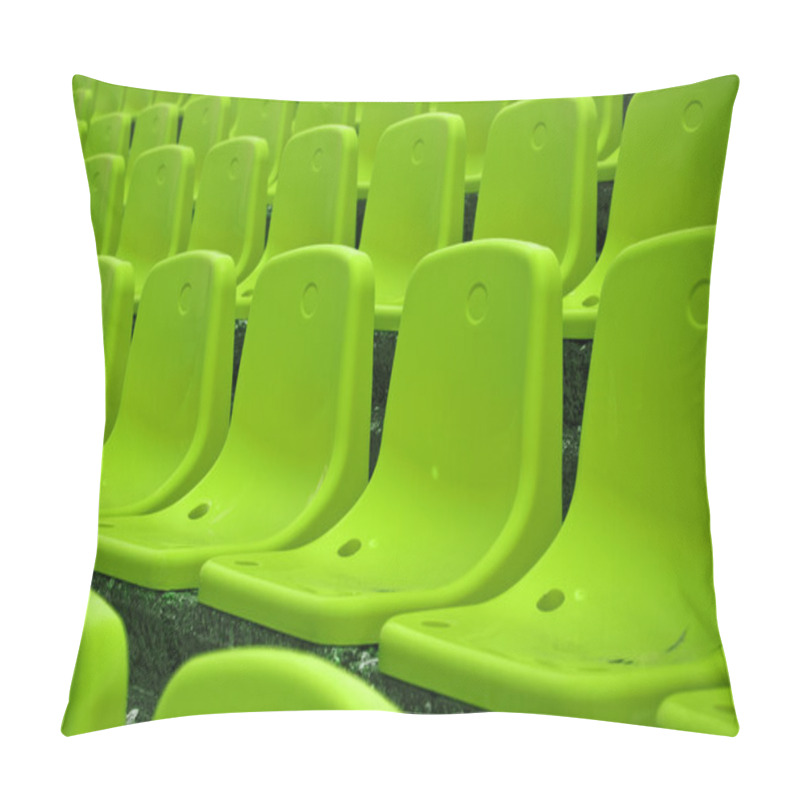 Personality  Stadium Seats Pattern Pillow Covers