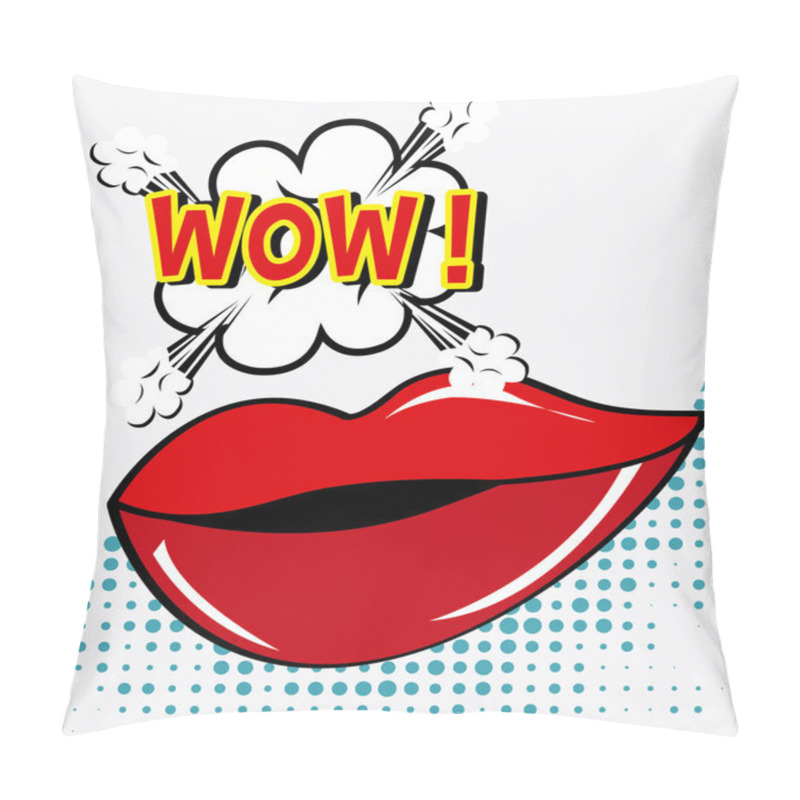 Personality  Pop Art Design. Pillow Covers