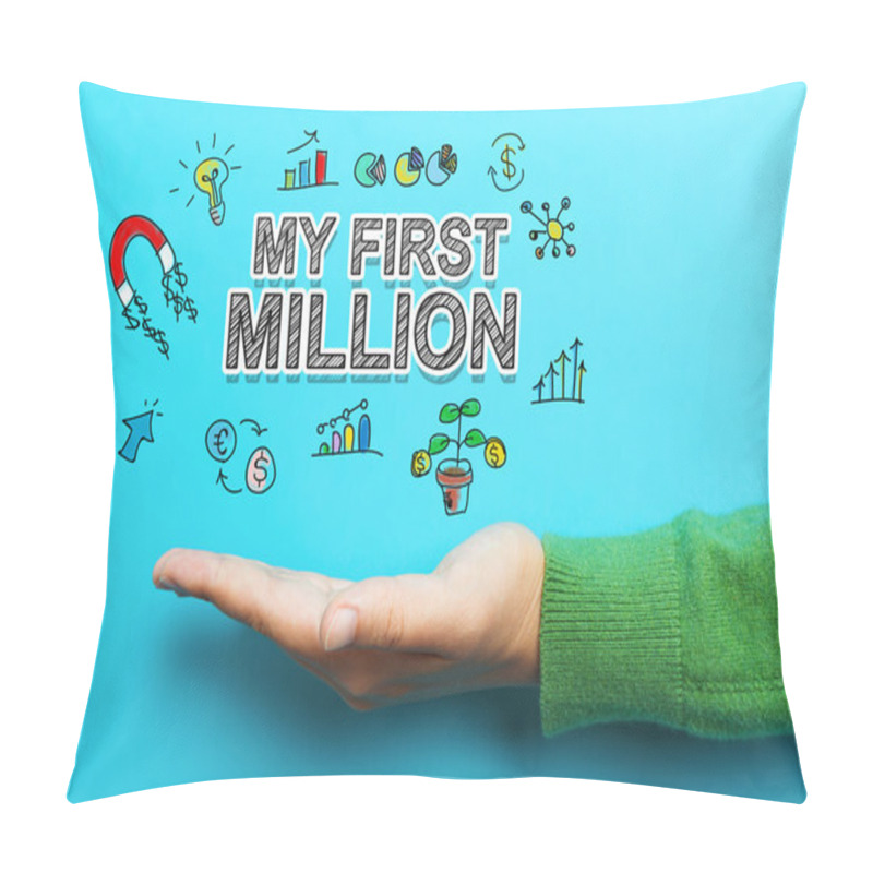 Personality  My First Million Pillow Covers