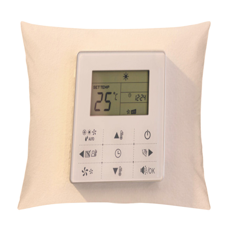 Personality  Wall Mounted Central Climate Control Display Pillow Covers