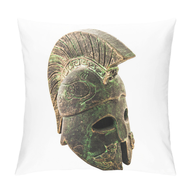 Personality  Helmet Of Ancient Warrior. Roman Legionar. Pillow Covers