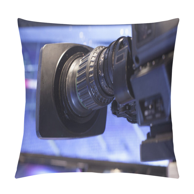 Personality  Camera, TV Broadcast Pillow Covers