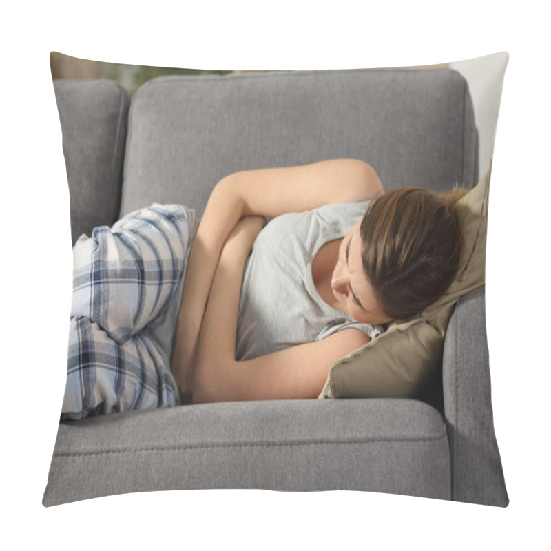 Personality  Teen Suffering Belly Pms Symptoms Pillow Covers