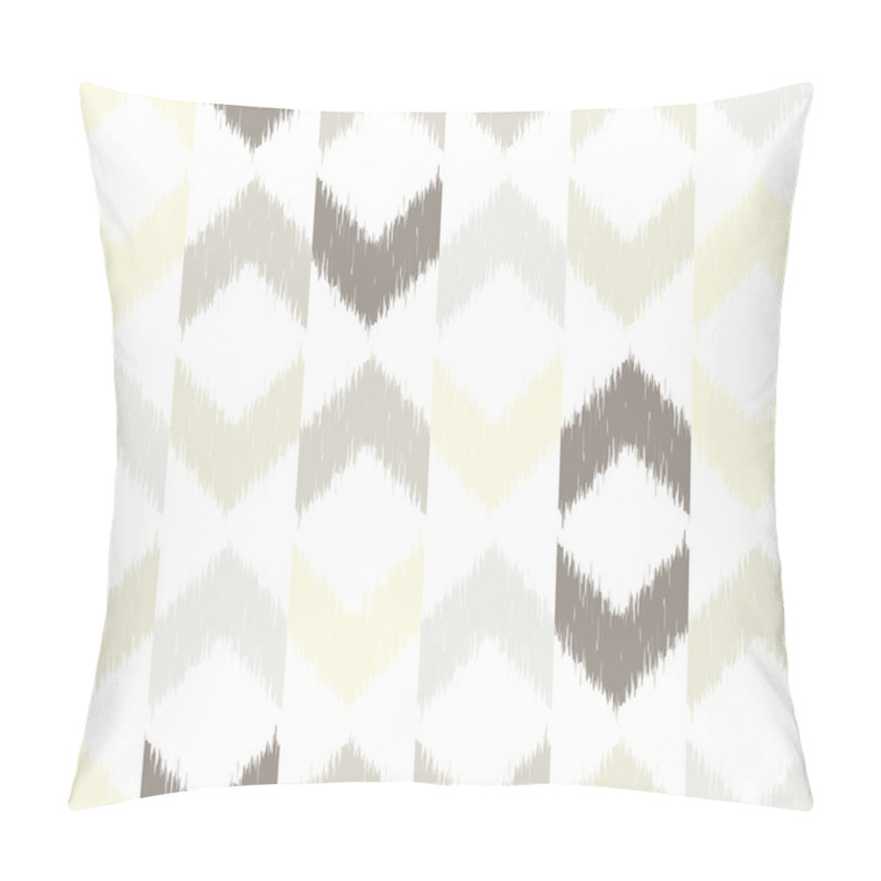 Personality  Vector Seamless Ikat Pattern Pillow Covers