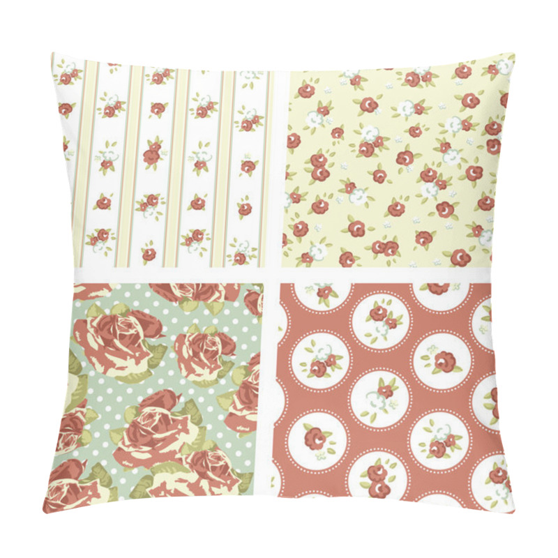 Personality  Rose Wallpaper Pillow Covers