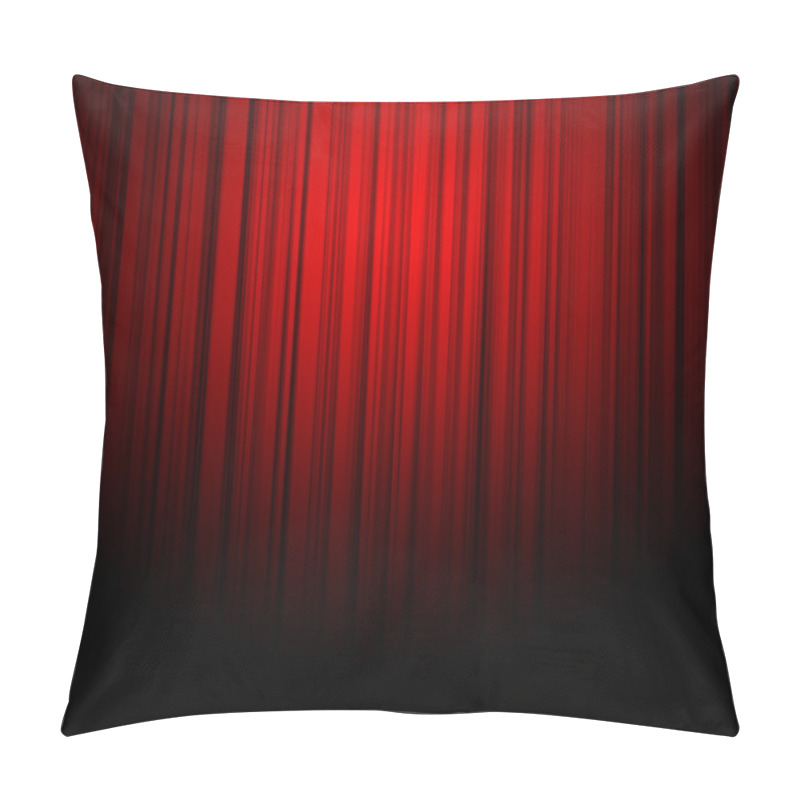 Personality  Red Curtains Pillow Covers