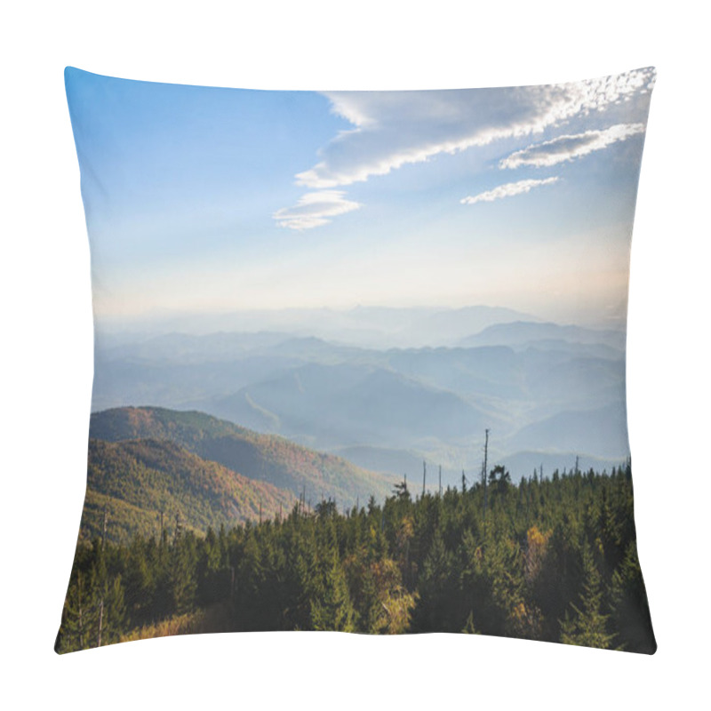 Personality  Mount Mitchell State Park Pillow Covers