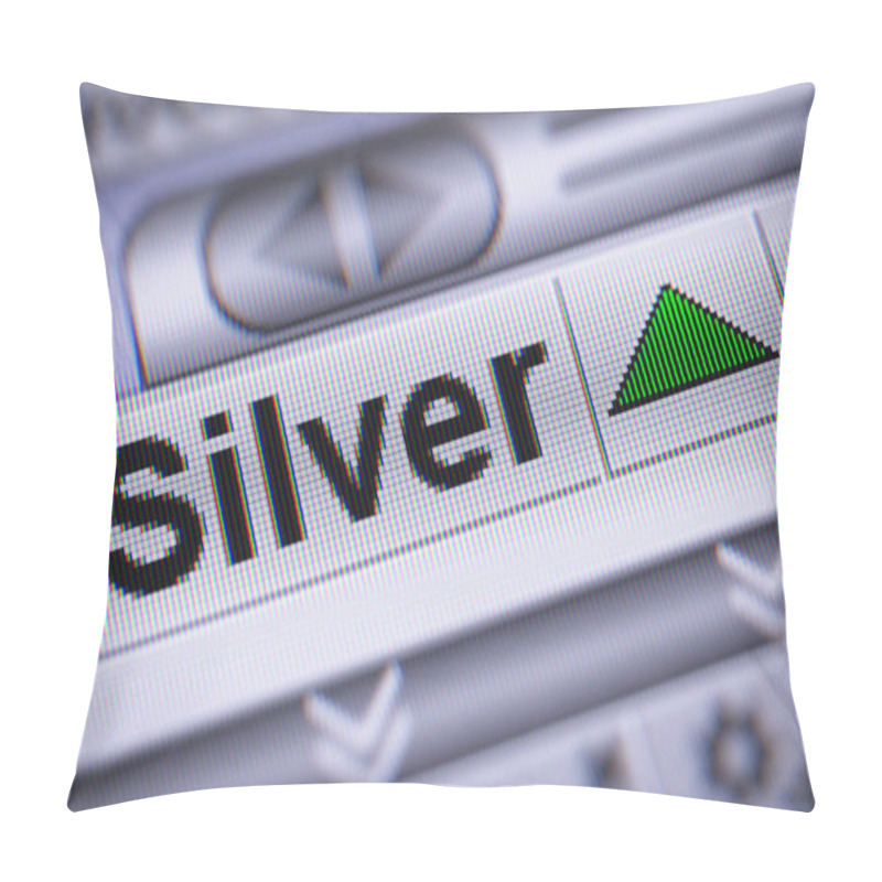 Personality  Index Of Silver On The Screen. Up. Pillow Covers