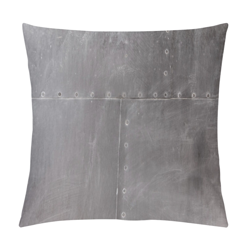 Personality  Metal Plate Steel Background Pillow Covers