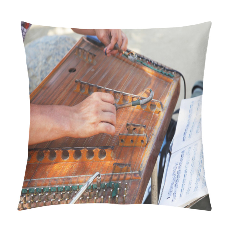 Personality  Man The Musician Plays A Musical Instrument Pillow Covers