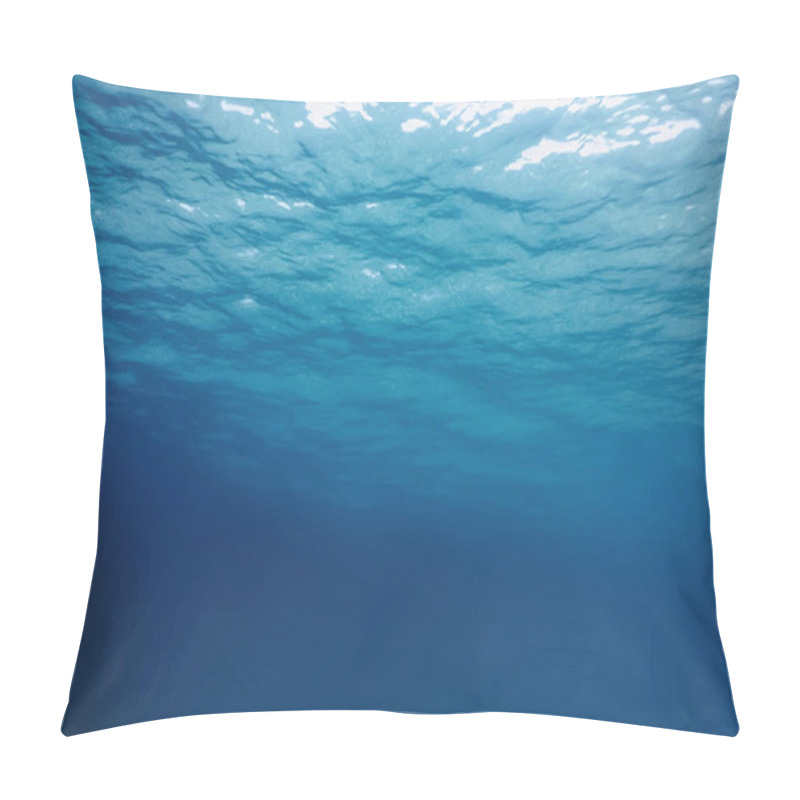 Personality  Underwater View Of The Sea Surface Pillow Covers